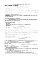 Chuyên đề tự chon lớp 10 - CĐ 1