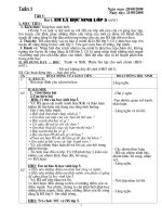 Đạo đức lớp 5-Kì I