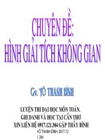 hình giải tích lớp 12 VTB
