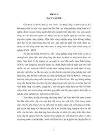 Đề tài tôt nghiệp: chuyển đồi cơ cấu cây trồng