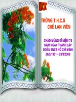 Hội thi GD môi trường năm học 2008-2009