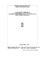 cam ket thi dua 2009 - 2010