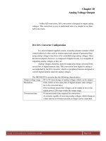 Analog Voltage Output
