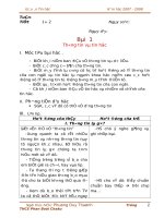 Giáo án tin học 6( năm 09 -10 ) đủ bộ