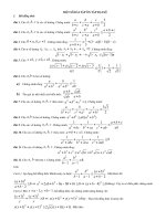 đề cương đại số