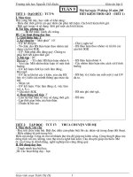 GIÁO ÁN LỚP 4 TUẦN 9- 18