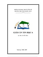 Giao an tin học 6