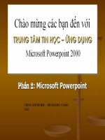 Giáo trình POWERPOINT