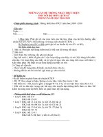 Nhung van de thong nhat thuc hien mon Lich su