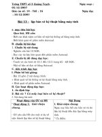 giáo án công nghệ 11 ban cơ bản