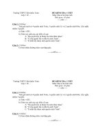 DS 1 tiết Chương 2 Cb