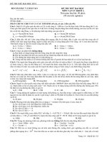 Bộ đề thi thử( Để 8)