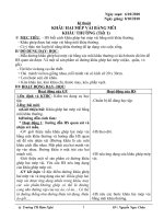 KI THUAT LOP 4 TUAN 6 va 7