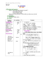 E8 từ tiết 1 đến 6(2009-2010)- 4 cột