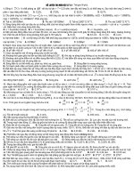 Đề luyện thi đại học số 5