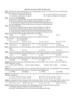 Bài tập phần vô cơ