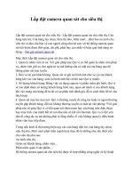 Lap camera quan sat cho sieu thi