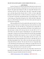 Vận dụng kinh nghiệm trong hoạt động thu hút FDI của trung quốc ở Việt Nam