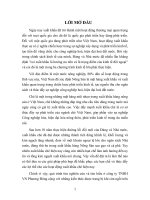 Một số giải pháp đẩy mạnh xuất khẩu chè ở Công ty TNHH VN Phương Đông