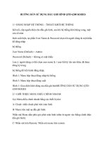 HƯỚNG DẪN SỬ DỤNG ĐẦU GHI HÌNH QTD 6200 SERIES