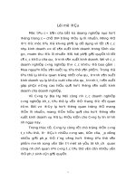 Một số biện pháp cơ bản nhằm đẩy nhanh tốc độ tiêu thụ sản phẩm ở Công ty bia Hà Nội