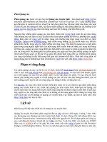 Tìm hiểu về Phim Quảng cáo