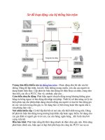 Sơ đồ hoạt động của hệ thống báo trộm