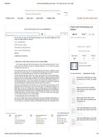 Chính sách Marketing của..