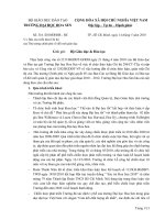 Thông tin dành cho phụ huynh -lễ bảo vệ đồ án