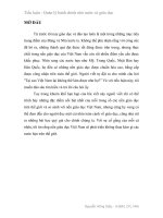 Quản lí chất lượng giáo dục ở Việt nam