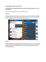 Ứng dụng iPhone nổi đình nổi đám hiện nayx