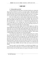 Thực trạng công tác kế toán tiêu thụ thành phẩm và xác định kết quả kinh doanh