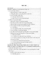 Tình hình đầu tư phát triển ở công ty cổ phần đầu tư và XNK Đoàn Minh Giang