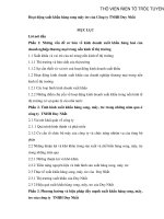 Hoạt động xuất khẩu hàng song mây tre của công ty TNHH Duy Nhất