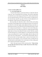 Phân tích hiệu quả hoạt động kinh doanh tại Công ty cổ phần Nông Lâm sản Kiên Giang