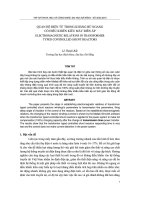 Quan hệ điện từ trong kháng bù ngang có điều khiển kiểu máy biến áp