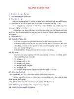 Chương trình đào tạo ngành xã hội học