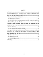 Ngân hàng Nông Nghiệp và Phát triển Nông thôn Việt Nam và Chi nhánh Nam Hà Nội4