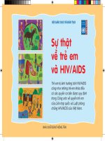 Sự thật về trẻ em và HIV/AIDS