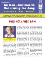 Phụ nữ và việc làm