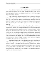 17 Hoàn thiện công tác Kế toán nguyên vật liệu tại Công ty Phương Nam