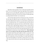 Nâng cao hiệu quả quản lý rủi ro tín dụng tại Sở giao dịch ngân hàng ngoại thương Việt Nam