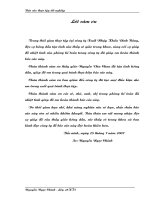 124 Thực trạng công tác kế toán tại Công ty XNK Đình Bảng