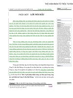 Một số giải pháp nâng cao hiệu quả trong công tác xuất khẩu tại công ty Dệt Hải Phòng