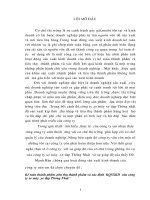 19 Kế toán thành phẩm ,tiêu thụ thành phẩm và xác định KQSXKD của Công ty xe máy,xe đạp Thống Nhất