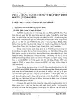 Công tác thu BHXH ở BHXH quận Ba Đình , thực trạng và giải pháp