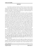 353 Hoàn thiện kiểm toán khoản mục doanh thu trong kiểm toán báo cáo tài chính do Công ty Hợp danh Kiểm toán Việt Nam thực hiện