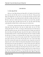 Pháp luật mua bán hàng hóa qua Sở giao dịch hàng hóa