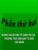 bài giảng kinh tế chính trị