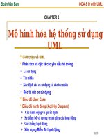 Mô hình hóa hệ thống sử dụng UML
